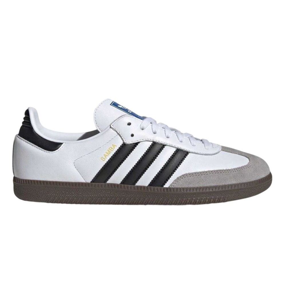 Adidas Womens/Ladies Samba OG Leather Sneakers / White/Black